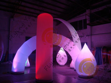 Οδηγημένος μπαλόνι φωτισμός αψίδων διαφήμισης διογκώσιμος για τη διακόσμηση φεστιβάλ