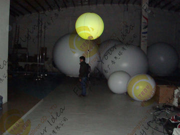 Το ζωηρόχρωμο διογκώσιμο μπαλόνι PVC, καθιστά αλεξίπυρο το μπαλόνι διαφήμισης πάχους 0.18mm